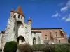 Auvillar - Iglesia de San Pedro, un antiguo priorato benedictino