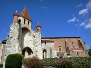 Auvillar - Kerk van St. Peter, een voormalige Benedictijner klooster