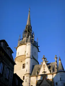 Auxerre - Flamboyant style clock tower