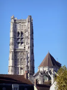 Auxerre - Tower of St. Peter's Church