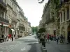 Avignon - Republic street with its shops