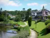 Bagnoles-de-l'Orne - Paseo por el lago y las villas de spa