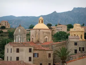 Balagne - Häuser des Dorfes Cateri