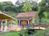 Banana museum - Village area of ​​colored boxes