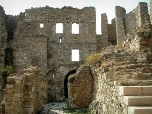 Bargème - Ruinas del castillo