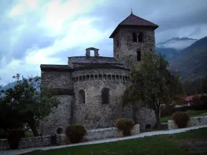 Basílica de Aime - Basílica de San Martín (arquitectura románica)