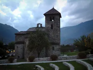 Basílica de Aime - Basílica de San Martín (arquitectura románica)