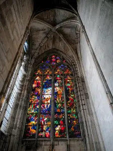 Basilica di San Denis - Vetrata della basilica di Saint-Denis