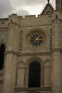 Basilica di San Denis - Facciata della Basilica Reale di Saint-Denis