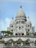 Basiliek van Sacré-Cœur - Romano-Byzantijnse basiliek op de top van Montmartre