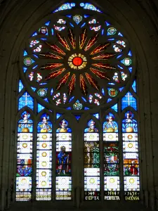 Basiliek van Saint-Nicolas-de-Port - Glas-in-loodramen in de basiliek van Sint Nicolaas