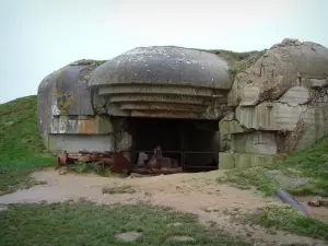 Batterij van Longues-sur-Mer - Duitse batterij: bunker