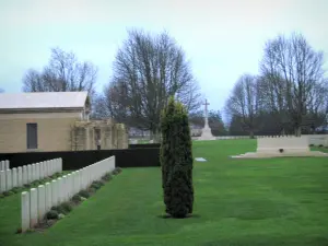 Bayeux British cemetery - Tombs of the British military cemetery