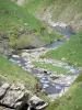 Béarn的风景 - 山间溪流，在比利牛斯国家公园