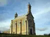 Beaujolais vineyards - Chapel of the Brouilly mount