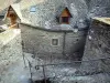 Belcastel - Casa de piedra en la aldea medieval