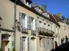 Bellême - Facciate di case nella città vecchia