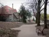 Belley - Promenade in the park of the episcopal palace