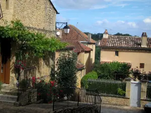 Belvès - Casas del pueblo medieval