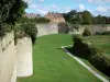 Bergues - Stadtmauer (Befestigungsmauer, Ringmauer) der befestigten Stadt