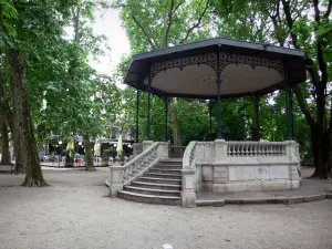 Besançon - Kiosque à musique de la promenade Granvelle