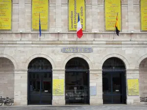 Besançon - Facade of the Fine art and Archaeology museum