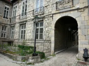 Besançon - Fachada de una casa