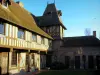 Beuvron-en-Auge - Old graticcio casa padronale, nel Pays d'Auge