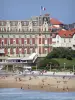 Biarritz - Hôtel du Palais, Grande Plage et océan Atlantique