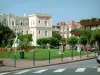 Biarritz - Square d'Ixelles et office de tourisme et des congrès de Biarritz