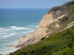 Bidart - Bidart cliff and Atlantic Ocean