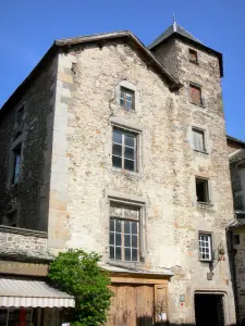 Blesle - South entrance to the abbey