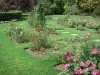 Bloemen park van la Source - Blooming rozen (roze)