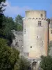 Bonaguil castle - Main tower of the fortress (fortified castle)