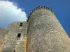 Bonaguil castle - Tower of the fortress (fortified castle)