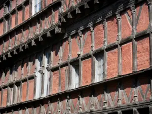 Bourg-en-Bresse - Façade de la maison Gorrevod