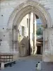 Bourg-en-Bresse - Porte des Jacobins street (remains of an ancient monastery) 