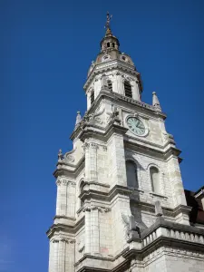 Bourg-en-Bresse - Clocher de la co-cathédrale Notre-Dame