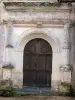 La Bourgonnière chapel - Portal of the Renaissance chapel in Bouzillé