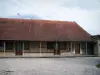 Bresse of Burgundy - Bressane farm with bricks and timber framings