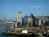 Brest - Turm Tanguy und Gebäude