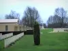 Britse begraafplaats van Bayeux - Britse militaire graven op het kerkhof