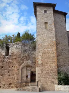 Bruniquel - L'ingresso al castello