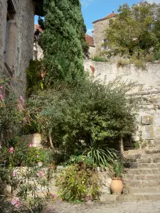 Bruniquel - Loop door het middeleeuwse dorp