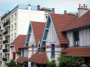 Butte-aux-Cailles - Maisons à colombages de la Petite Alsace