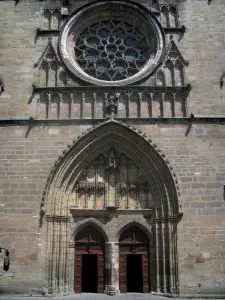 Cahors - Portale del Duomo di Santo Stefano, in Quercy
