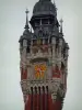 Calais - Campanario del ayuntamiento (alcaldía)