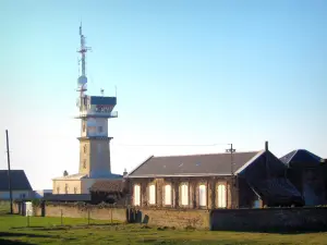 Cap Fagnet - Sémaphore et maisons