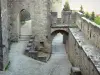 Carcassonne - Porte d'Aude et fortifications de la cité