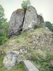 Carlat rock - Basaltic rock